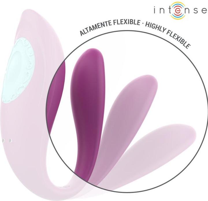 Image du produit Intense Annie Vibromasseur Et Stimulateur En U Violet Télécommande