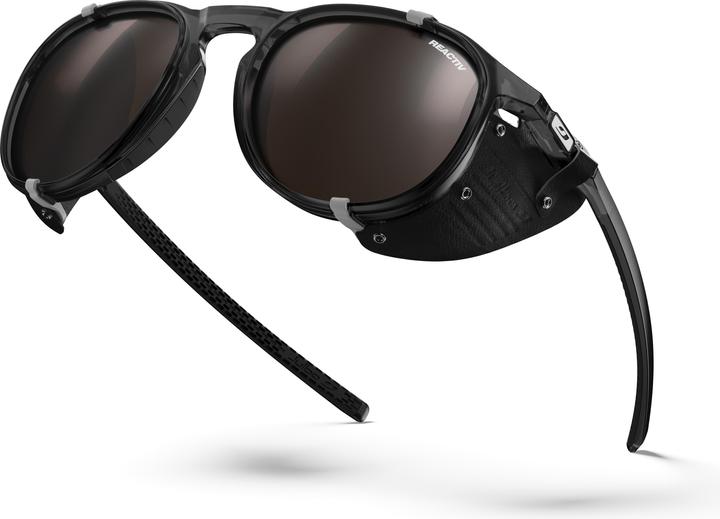 Actual product image Julbo Millenium Schwarz Durchscheinend Glänzend Schwarz Weiss REACTIV 24 Polarized