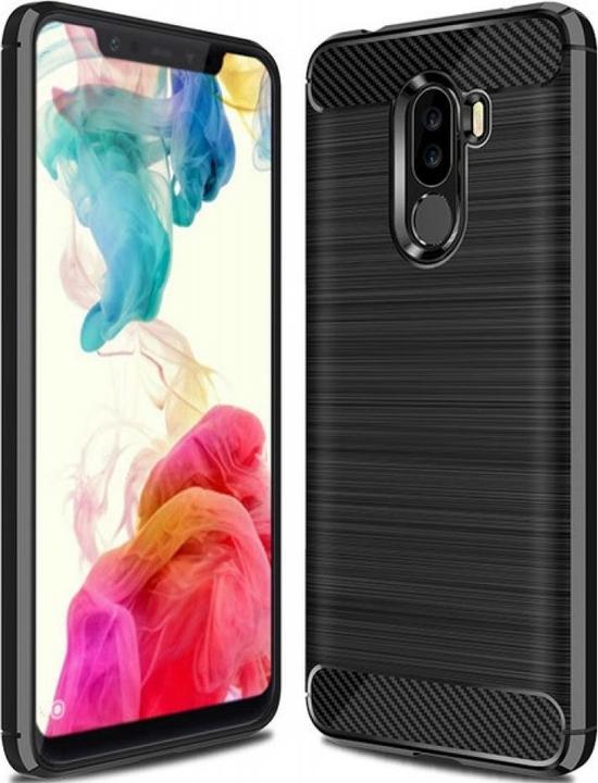 Produktbild Screenguard Xiaomi POCOPHONE F1 Hülle Carbon Brushed Soft TPU (Xiaomi Pocophone F1)