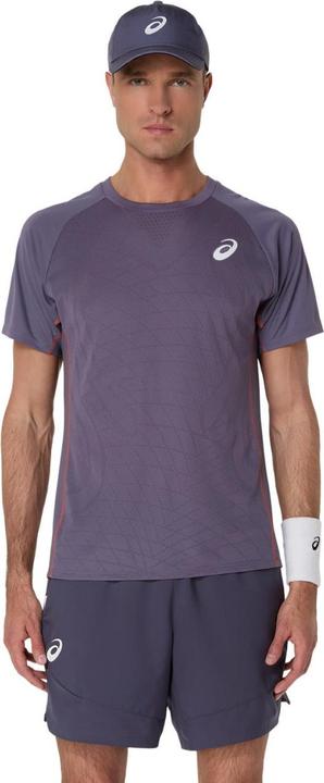 Actual product image ASICS Performance Match Actibreeze Top Herren Greyish Purple (M)
