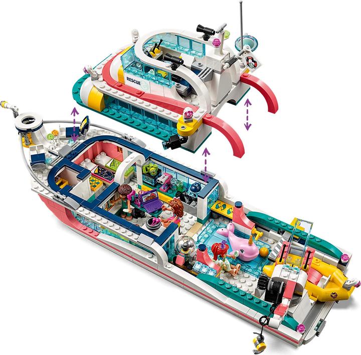 Image du produit LEGO Bateau de mission de sauvetage (41381, LEGO Friends)