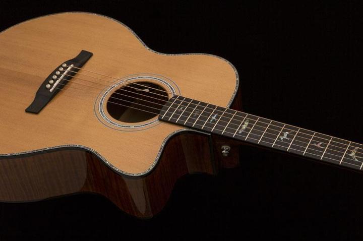 Actual product image PRS Se A50e (Semi acoustic guitar, Maple, Spruce)