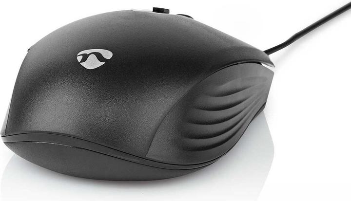 Actual product image Nedis Mouse | Wired | 1200 / 1800 / 2400 / 3600 dpi | Adjustable DPI | Number of buttons: 6 | Rech (Cable)