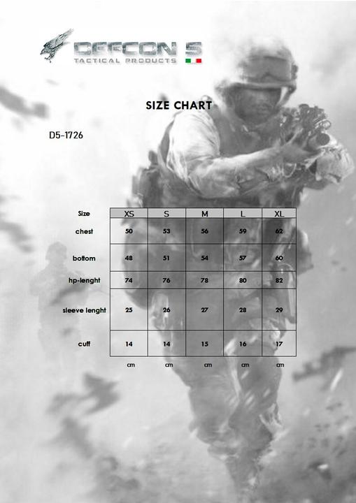 Actual product image Defcon 5 DEFCON5 Advanced Tactical Polo short sleeve with polyester mesh pockets OD green S (S)