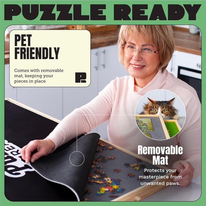 Produktbild Puzzle Ready Puzzlebrett mit bunten Schubladen (1500 Teile)