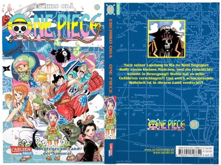 Image du produit One Piece 91 (Allemand, Eiichiro Oda, 2019)
