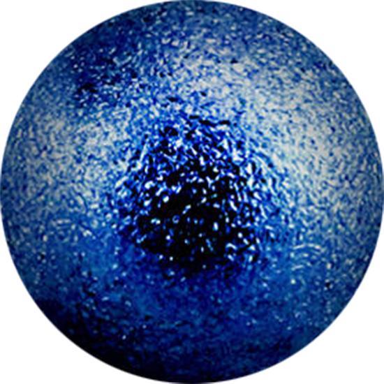 Star Piercing Kugel blau gesprenkelt (ohne Messing, Chirurgenstahl 316L)