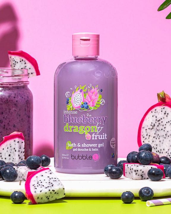 Immagine prodotto Bubble T - Gel bagno e doccia Mirtillo e Pompelmo del Drago (500 ml)
