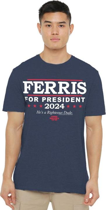 Produktbild Ferris Bueller´s Day Off Ferris Bueller's Day Off Ferris For President TShirt (L)