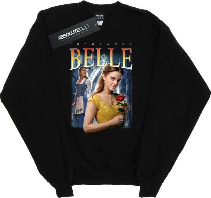 Disney Beauty And The Beast Belle Montage Sweatshirt (L)