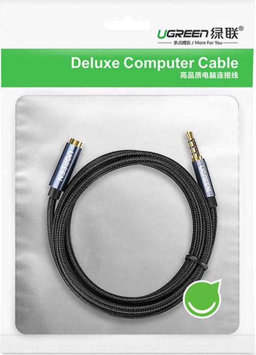 Produktbild Ugreen AUX jack audio extender 3.5 mm AV118, 1,5m (blue) (1.50 m, HDMI)