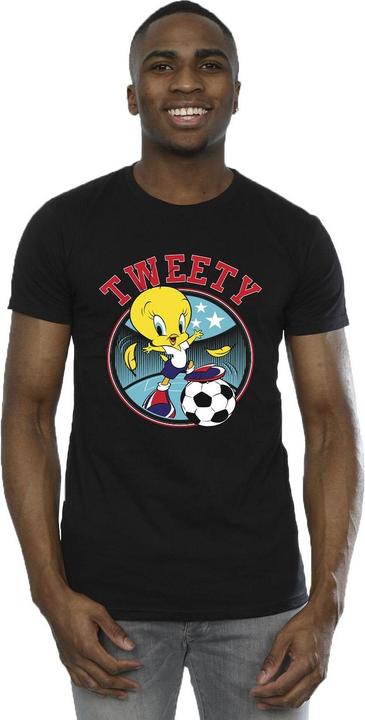 Produktbild Looney Tunes Tweety Football Circle TShirt (S)