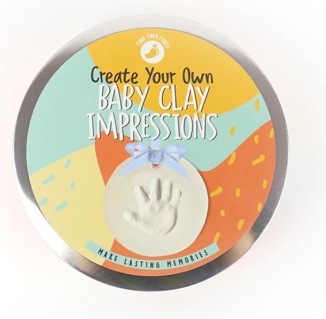Actual product image Pikkii Baby Footprint and Handprint DIY Set