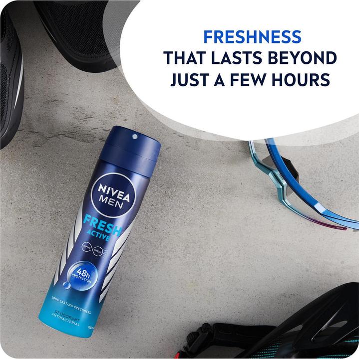 Actual product image NIVEA MEN Fresh Active (Spray, 150 ml)