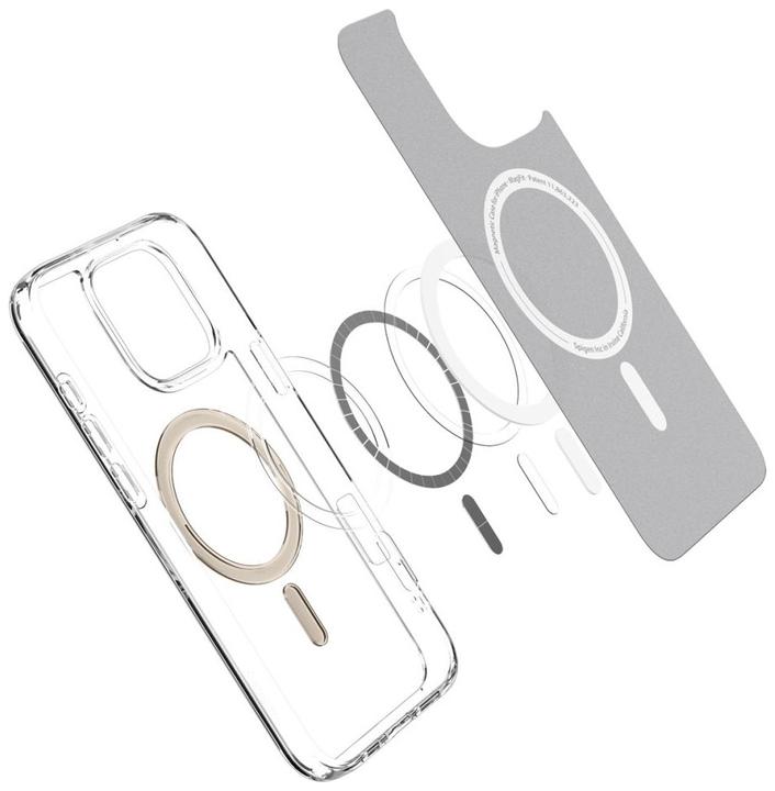 Actual product image Spigen Ultra Hybrid Mag Magsafe case for iPhone 16 Pro Max 6,9" gold (Apple iPhone 16 Pro Max)