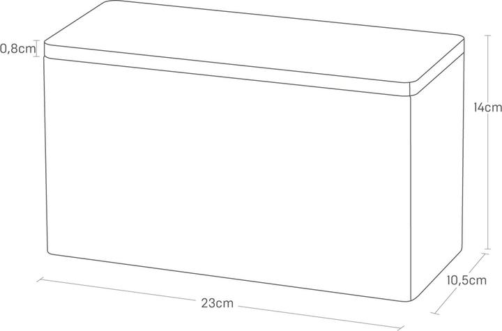 Image du produit Yamazaki Rin (23 x 10.5 x 14 cm, 3.50 l)