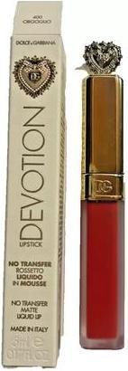 Immagine prodotto Dolce & Gabbana Devotion Rossetto Liquido in Mousse 400 Orgoglio (400 Orgoglio)