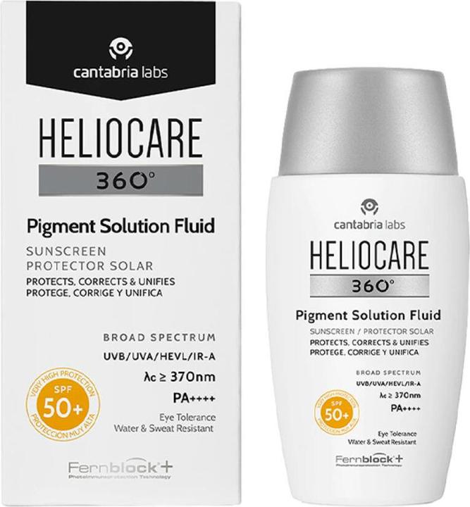 Actual product image Heliocare 360PIG SOL FL50+ (Suntan cream, SPF 50, 50 ml, 70 g)