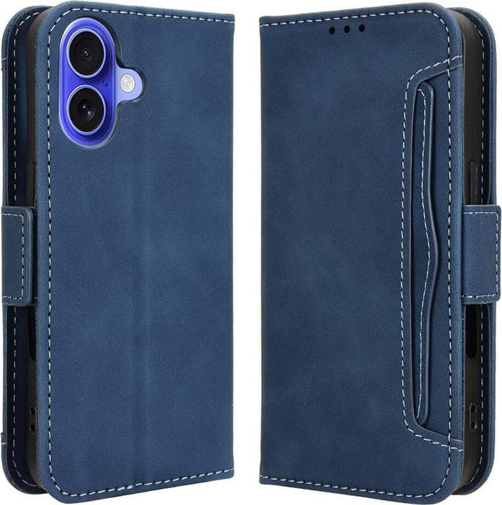 Produktbild Cover-Discount iPhone 16 - Etui viele Kartenfächer (Apple iPhone 16)