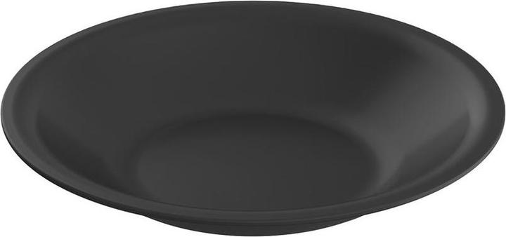 Produktbild Rotho Teller tief 21 cm ECO CARUBA - Holzkohle schwarz gedeckt (1 x, 21 cm)
