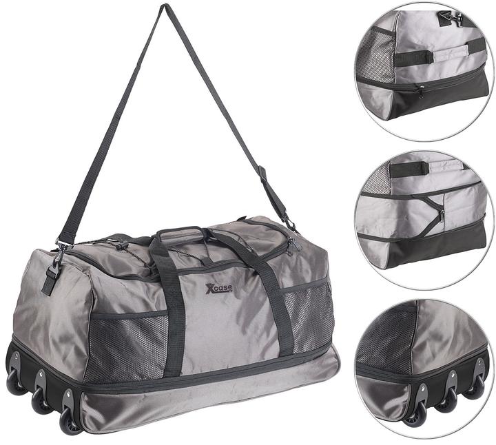 Produktbild Xcase Reisetasche mit Trolley-Funktion (100 l, XL (ab 115l))