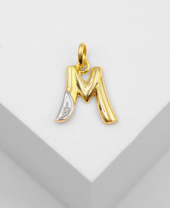 Image du produit Muau Lettre (750/18 K Or jaune)