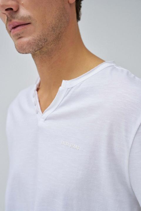 Image du produit Salsa Jeans Langarmshirt Jersey Longsleeve Serafino (S)