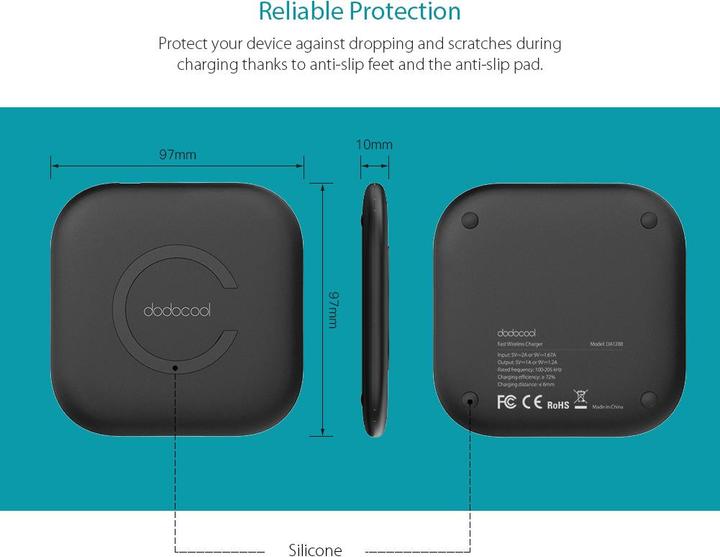 Image du produit Dodocool Chargeur sans fil DA128 (10 W)