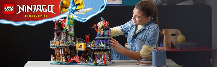 Produktbild LEGO Die Märkte von Ninjago City (71799, LEGO Ninjago, LEGO Seltene Sets)