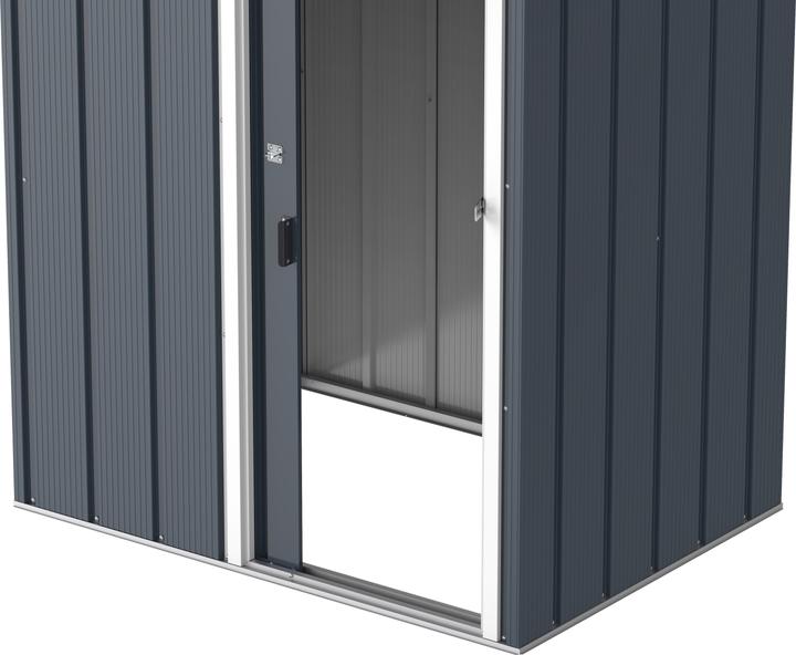 Produktbild Tepro Gerätehaus Eco 5x4, anthrazit/weiss