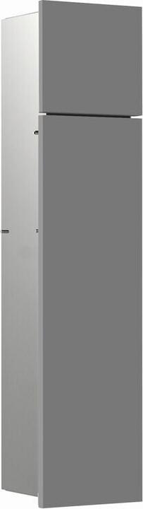 Emco asis module pure WC-Modul mit Zusatzfach, Unterputz, Anschlag rechts 730mm