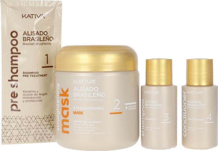 Immagine prodotto Kativa Alisado Brasileño Profesional Lote 6 pz (Set per la cura dei capelli)
