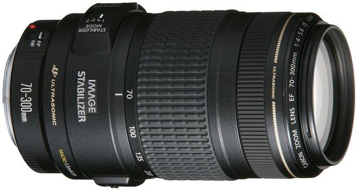 Actual product image Canon EF 70-300mm, f/4-5.6 IS USM (Canon EF, full size)