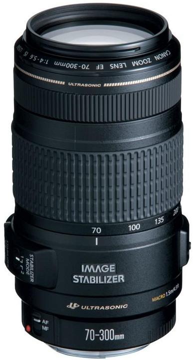 Actual product image Canon EF 70-300mm, f/4-5.6 IS USM (Canon EF, full size)