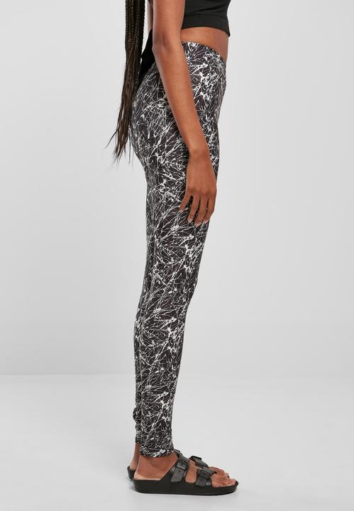 Actual product image Urban Classics Ladies Soft AOP Leggings (4XL)