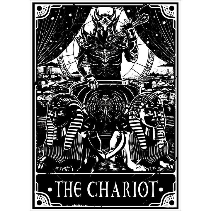 Produktbild Deadly Tarot Poster The Chariot