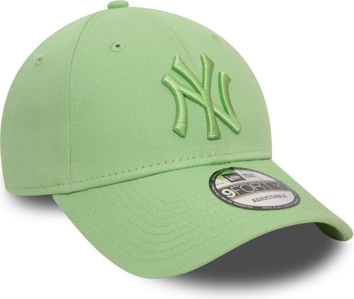 Actual product image New Era 9Forty Strapback Cap - New York Yankees lime green