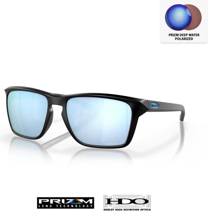Produktbild Oakley Sylas Sonnenbrille - Gläser Prizm Deep Water Polarized - Gestell Matte Black