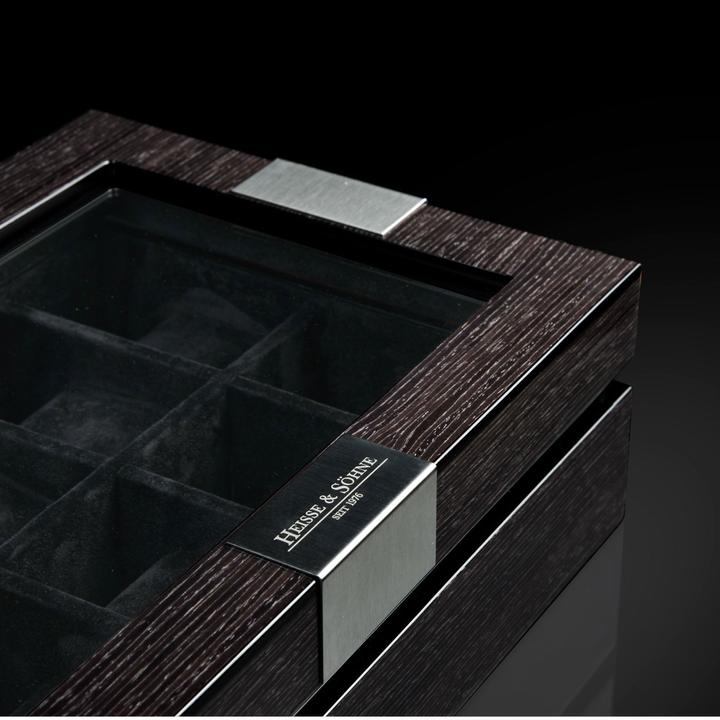 Produktbild Heisse & Söhne Uhrenbox Executive 10 Quercus/Schwarz