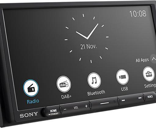 Actual product image Sony XAV-AX4050 (Android car, Apple Carplay)