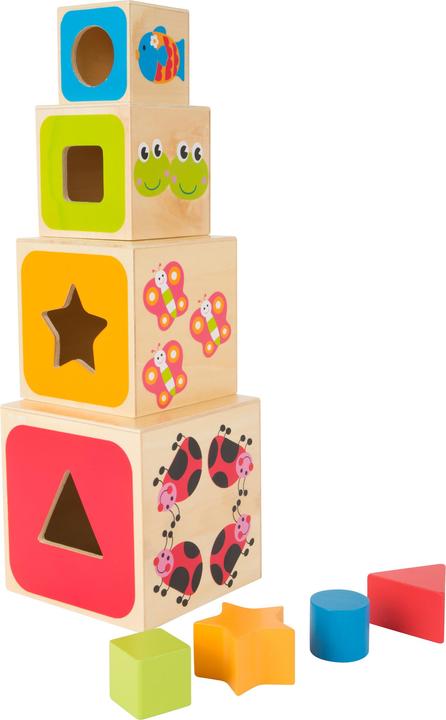 Produktbild small foot Stapelwürfel ABC