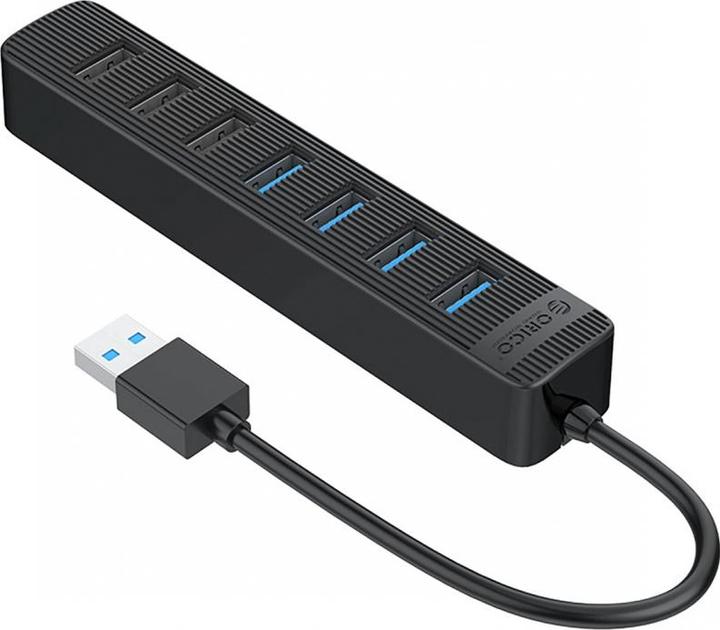 Image du produit Orico Converter TWU32-4A USB-A 3.1 hub / 1x USB-A 3.1 + 3x USB-A 2.0 + USB-C 5V/3A - black (USB-A, USB-C)