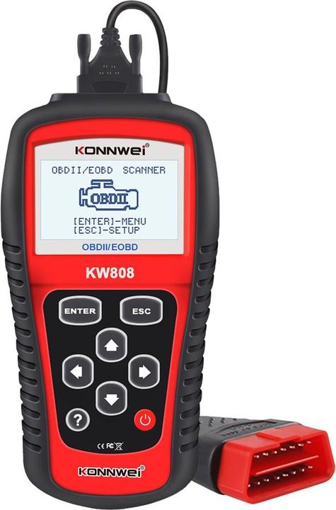 Actual product image Konnwei KW808 OBD2 scanner
