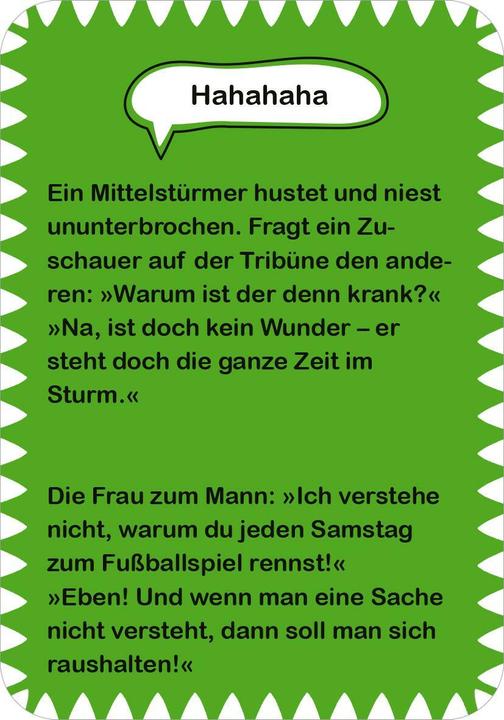 Produktbild Buch Fussball-Witze (Deutsch, Philip Kiefer, 2024)