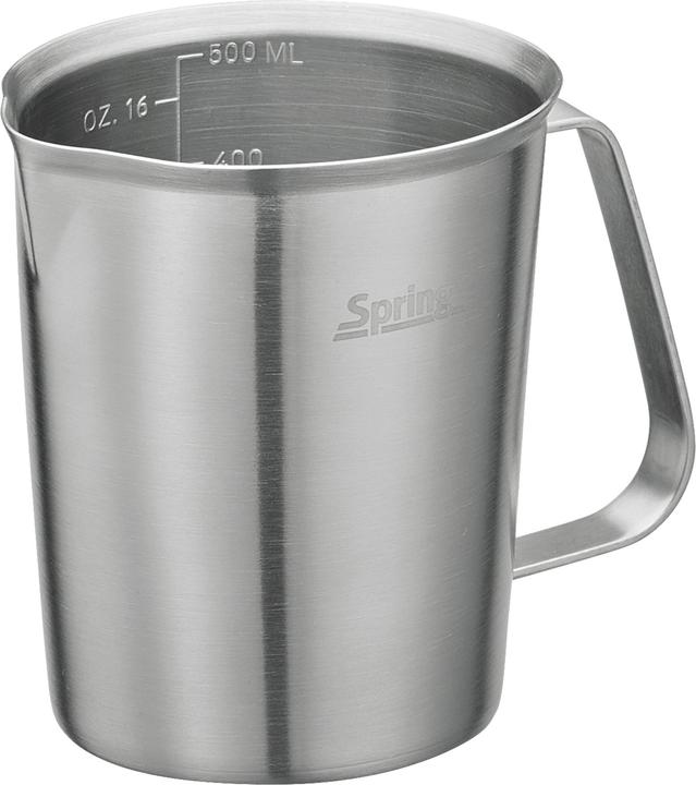 Spring Messbecher 0.5 l ø 9x10.5 cm mit Innenskala (500 ml)