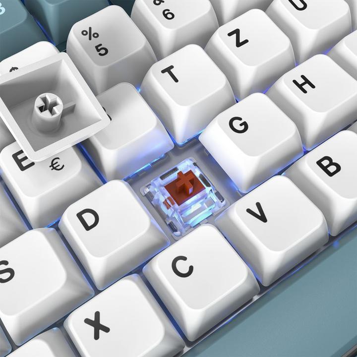 Produktbild Montech MKey Freedom Gaming Tastatur - GateronG Pro 2.0 Brown (Kabelgebunden)