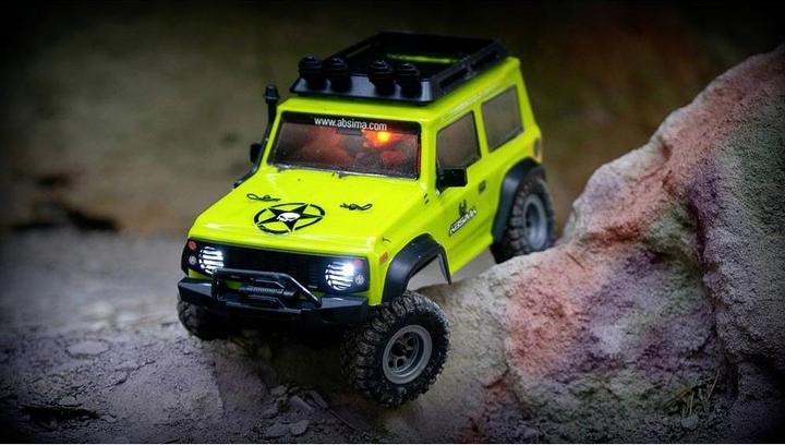 Image du produit Absima 1:24 Micro Crawler Jimny Yellow RTR (RTR Prêt à fonctionner)