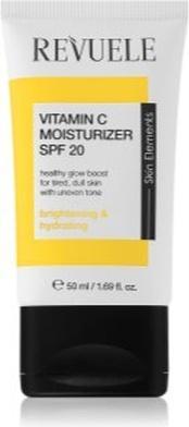 Actual product image Revuele Vitamin C Moisturizer Spf 20 - 50 Ml (Suntan cream, SPF 20, 50 ml)