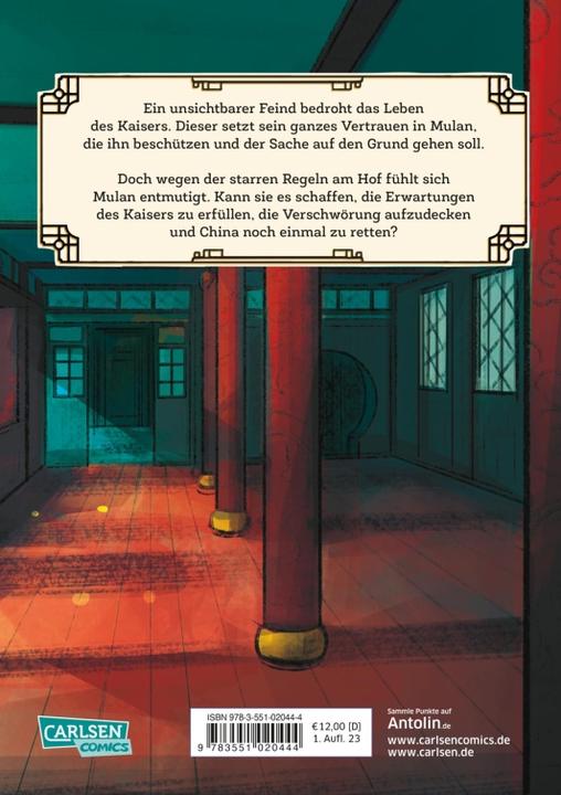 Image du produit Disney Adventure Journals: Mulan und der geheimnisvolle Palast (Allemand, Rhona Cleary, Gaia Cardinali, Ilaria Urbinati, Walt Disney, 2023)