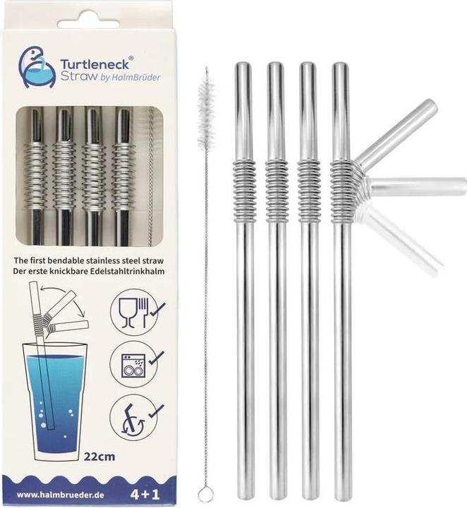 Produktbild Turtleneck Straw Trinkhalme (4 x)